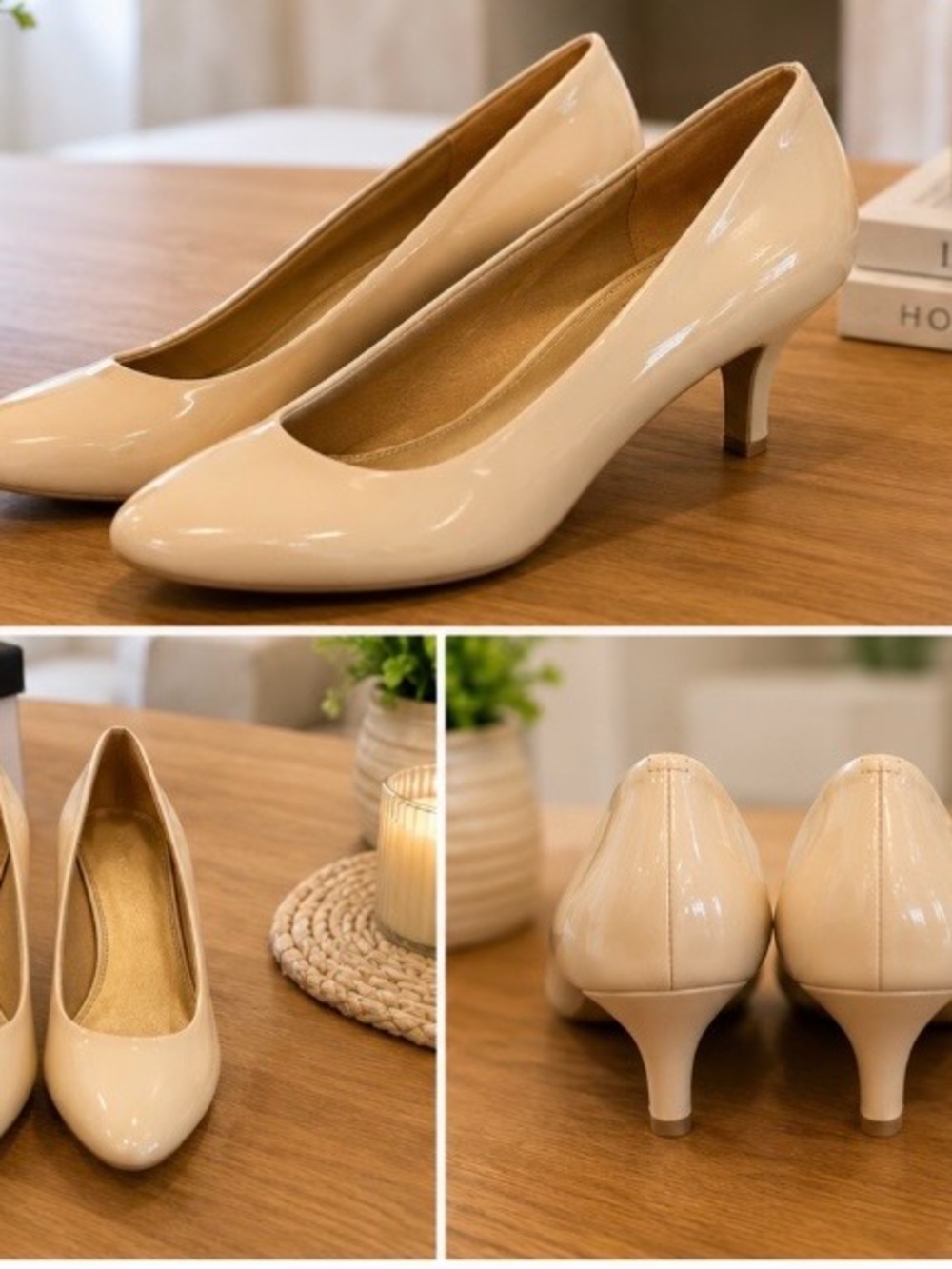 Brand new super cute - Classic Patent Pumps - Cream 😍